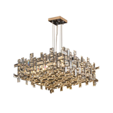 Square Crystal Chandelier