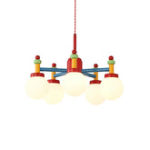 Colorful Magic Bean Chandelier