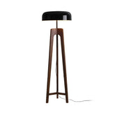 Retro Wooden Floor Lamp