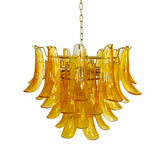 Murano Glass Leaf Chandelier