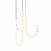 Acrylic Pearl Necklace Chandelier