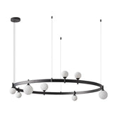 Black Circular Chandelier