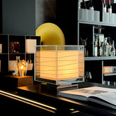 Cubic Glass Table Lamp