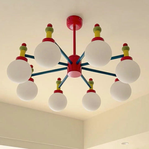 Colorful Magic Bean Chandelier