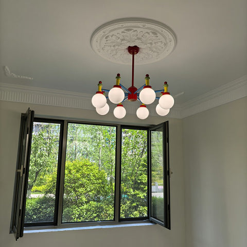 Colorful Magic Bean Chandelier