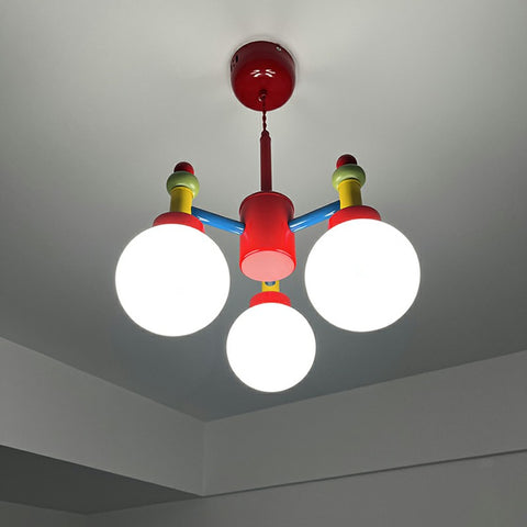 Colorful Magic Bean Chandelier