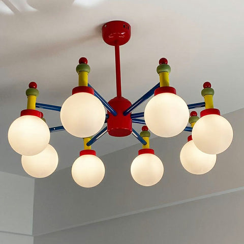 Colorful Magic Bean Chandelier