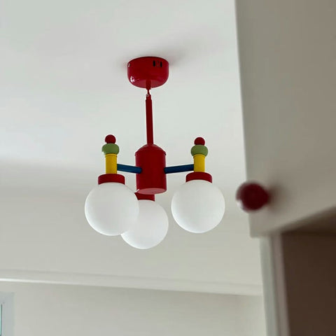 Colorful Magic Bean Chandelier
