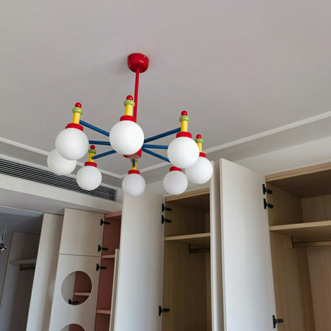Colorful Magic Bean Chandelier