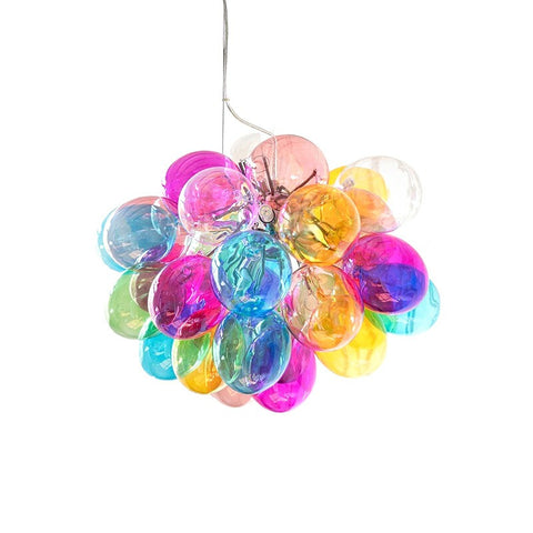 Colorful Bubble Chandelier