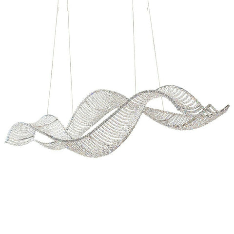 Wave Crystal Chandelier