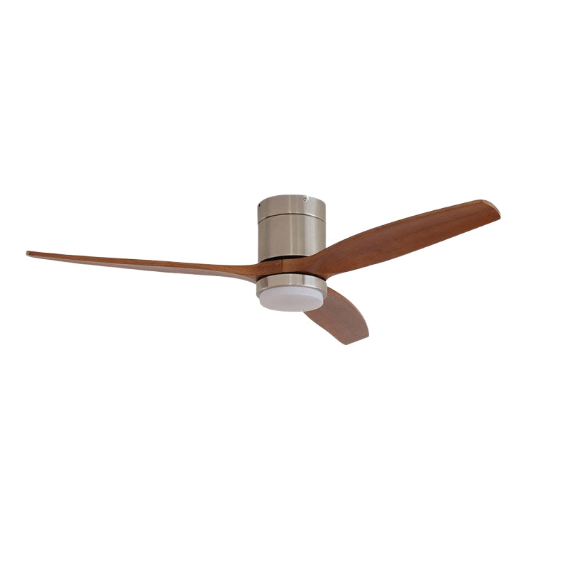 Minimalist Wooden Fan Lamp
