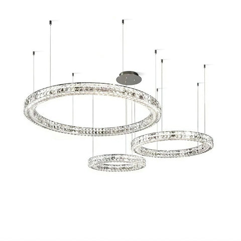 Luxury Crystal Circular Chandelier