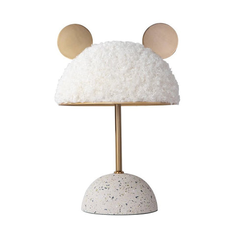 Furry Table Lamp