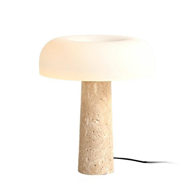 Travertine Table Lamp