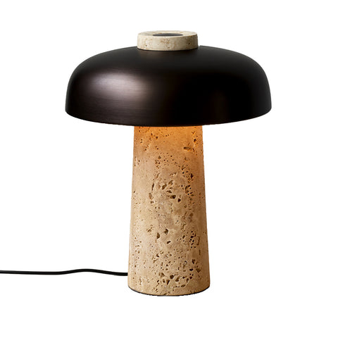 Stone Mushroom Table Lamp