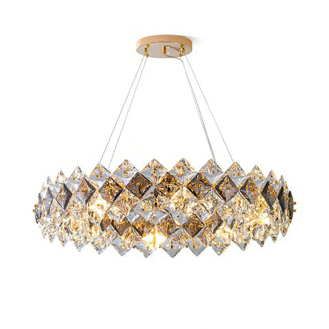Circular Crystal Chandelier