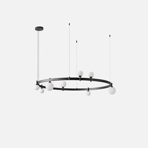 Black Circular Chandelier