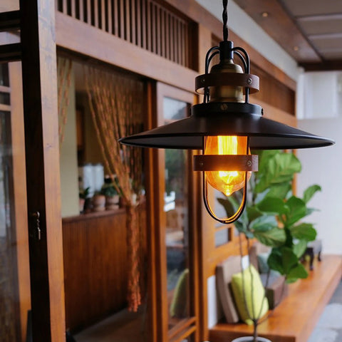 Retro pendant lamp