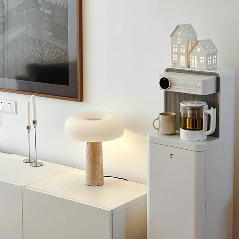 Travertine Table Lamp