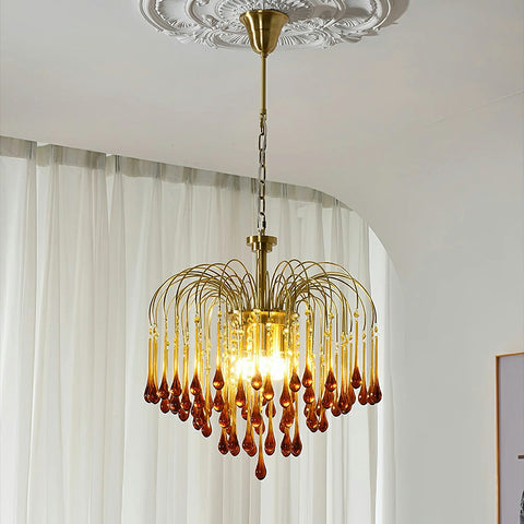Waterdrop Vintage Chandelier