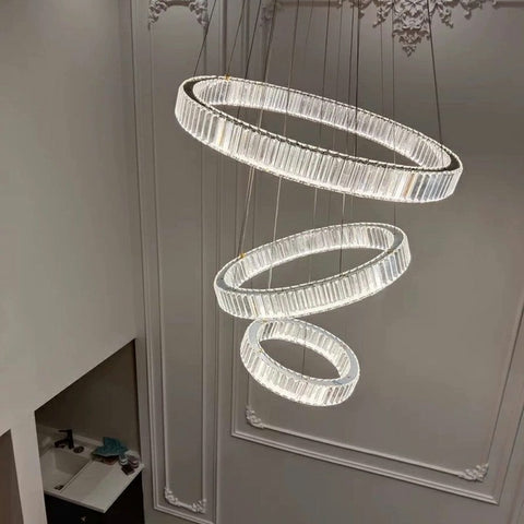 Circular Crystal Chandelier