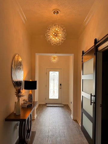 Crystal Dandelion Chandelier