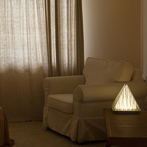 Pyramid Table Lamp