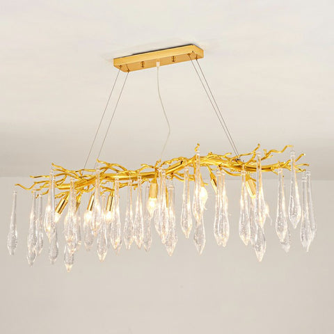 Colorful Teardrop Chandelier