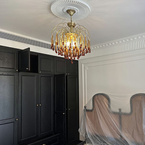 Waterdrop Vintage Chandelier