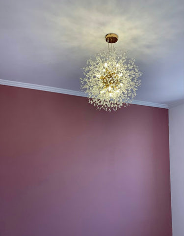 Crystal Dandelion Chandelier