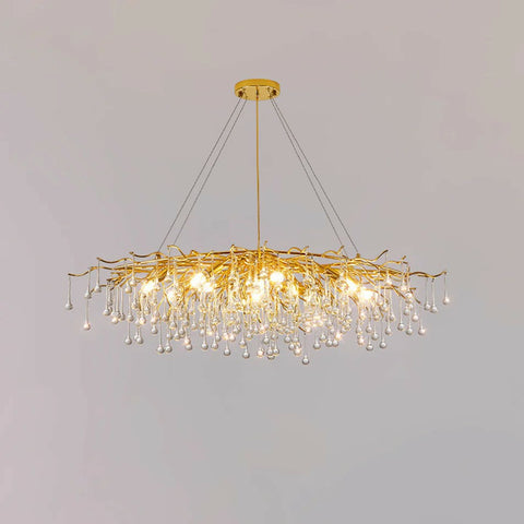Waterdrop Crystal Chandelier