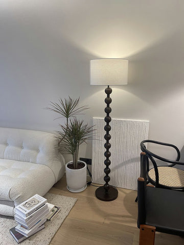 Solid Wood Floor Lamp