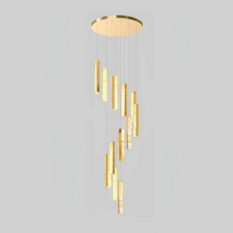 Staircase Crystal Chandelier
