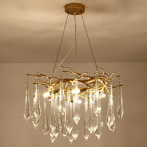 Colorful Teardrop Chandelier