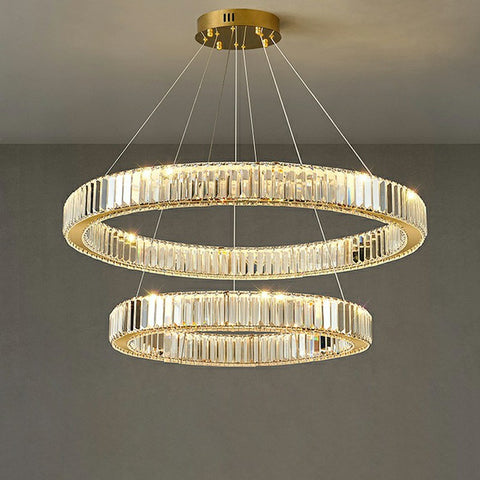 Circular Crystal Chandelier