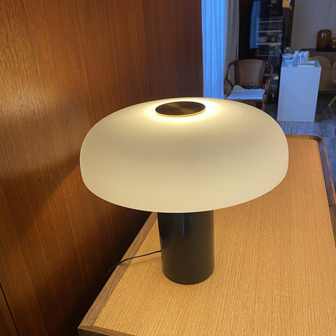 Marble glass table lamp