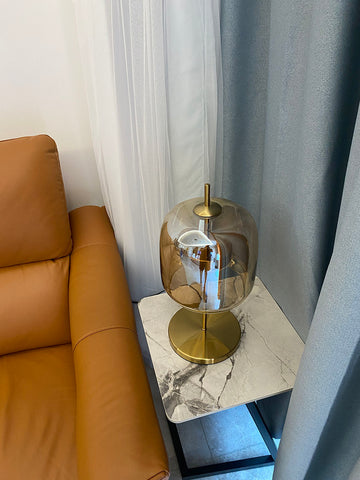 Glass Table Lamp