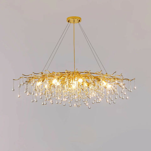 Waterdrop Crystal Chandelier