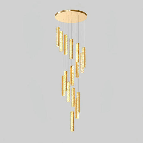 Staircase Crystal Chandelier