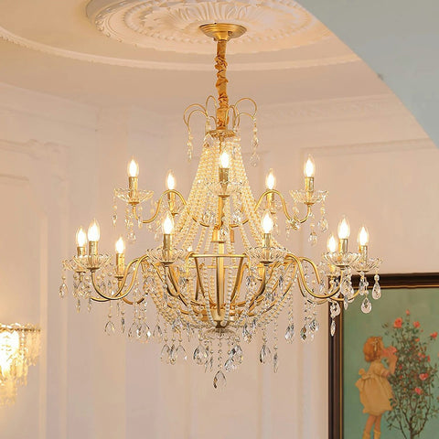 American-style Crystal Chandelier