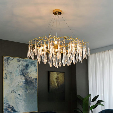 Colorful Teardrop Chandelier