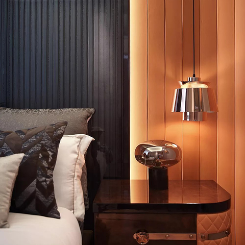 Marble table lamp