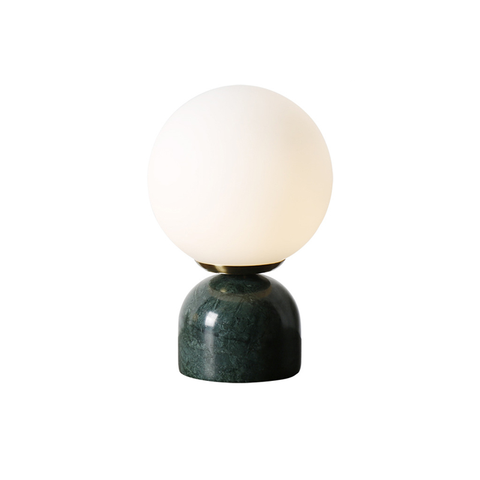 Small marble table lamp