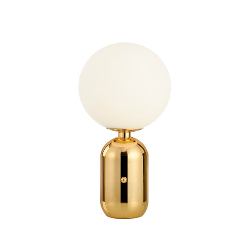 Glass ball table lamp