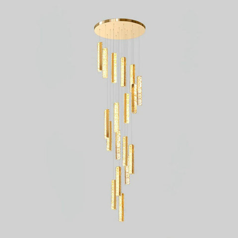 Staircase Crystal Chandelier