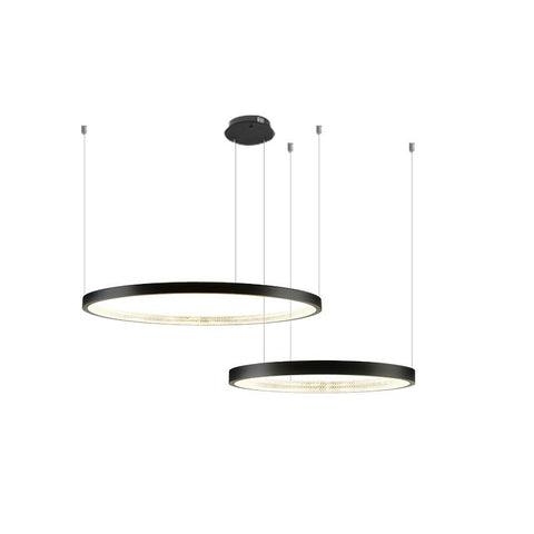 Black Circular Chandelier