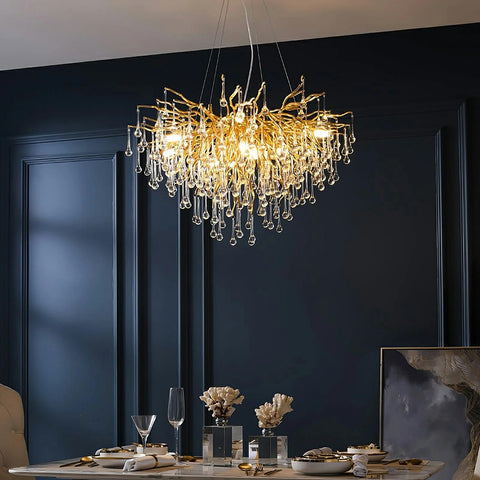 Waterdrop Crystal Chandelier
