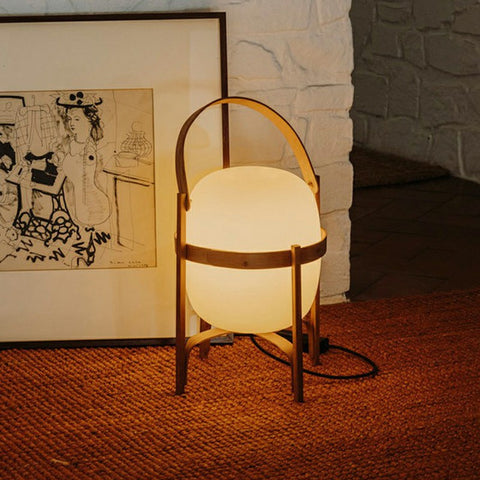 Wooden Table Lamp