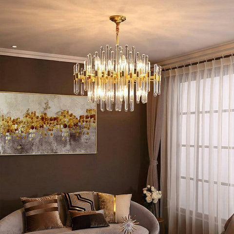 Vintage Crystal Chandelier